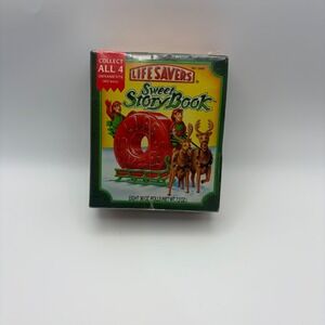 Vintage 1993 Life Savers Sweet Story Book Limited Edition Christmas Ornament Box